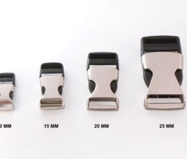 klamerka plastikowo-metalowa