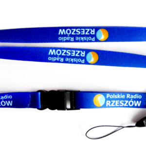 smycz z klamerką i zaczepem na telefon